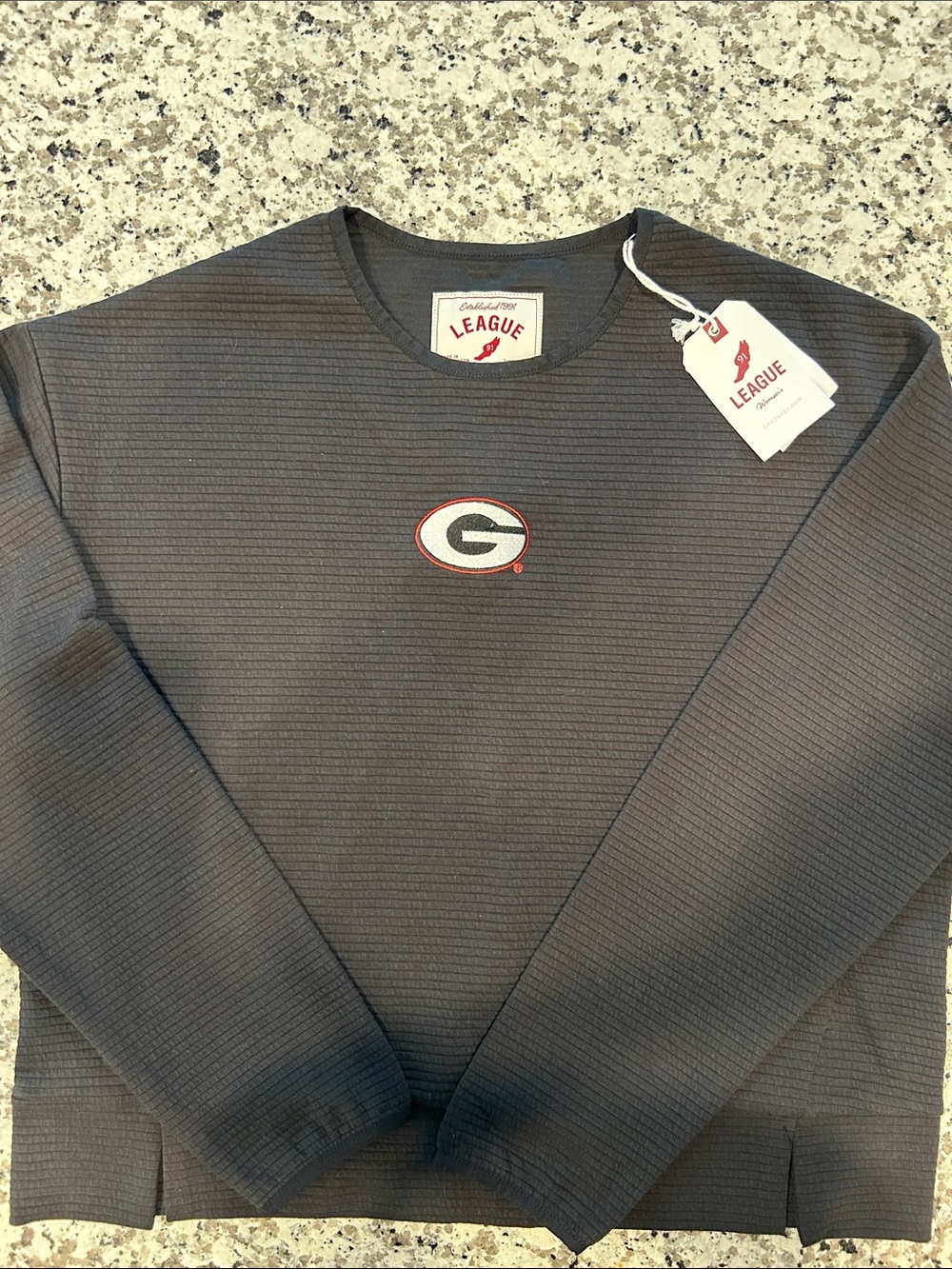 League black Crewneck with Georgia ‘G’ Patch